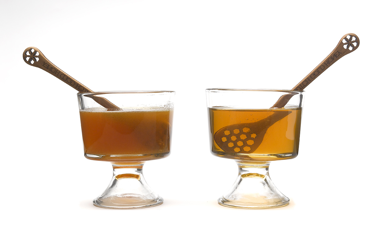 Raw honey vs filtered